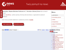 Tablet Screenshot of news365.pl